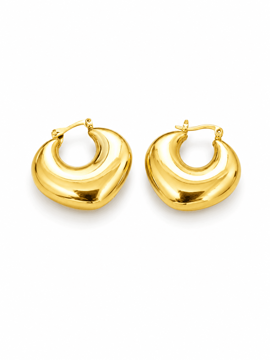Aretes Dorados Grandes
